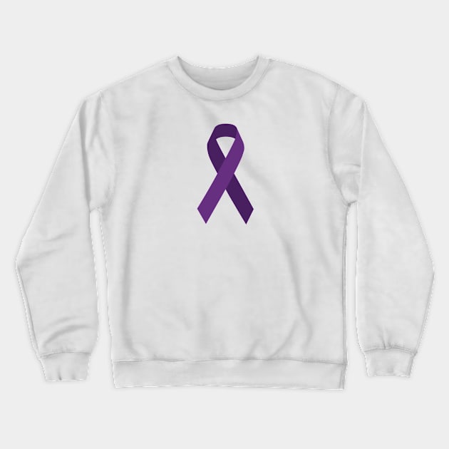 Epilepsy ribbon Crewneck Sweatshirt by MickeyEdwards